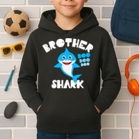Brother Shark Doo Dpp Dpp Funny Kids Hoodie