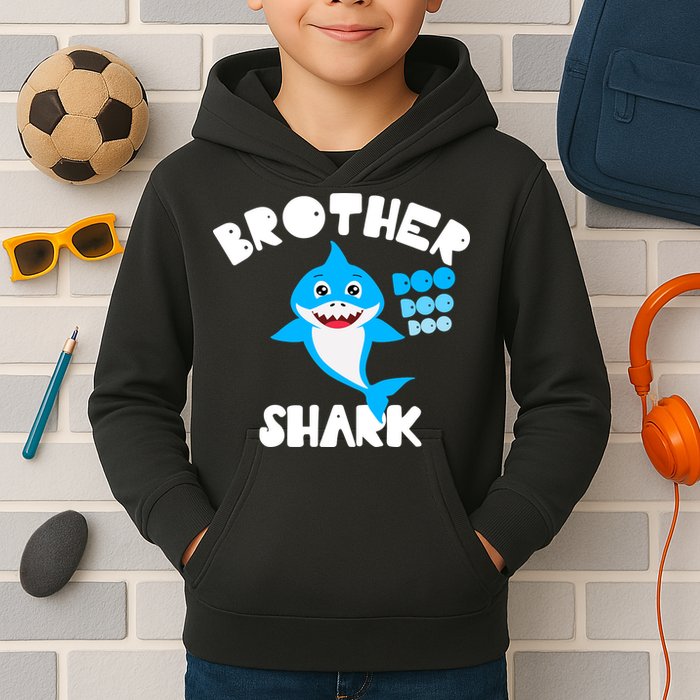 Brother Shark Doo Dpp Dpp Funny Kids Hoodie