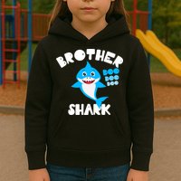 Brother Shark Doo Dpp Dpp Funny Kids Hoodie