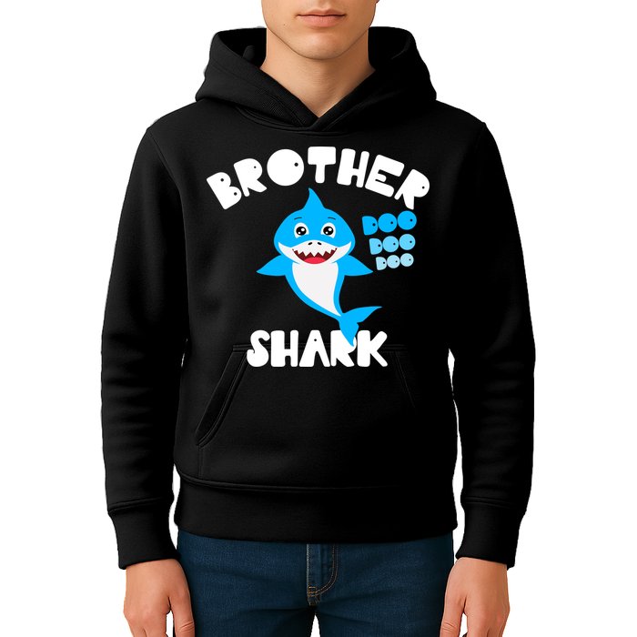 Brother Shark Doo Dpp Dpp Funny Kids Hoodie