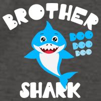 Brother Shark Doo Dpp Dpp Funny Vector Backpack