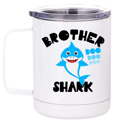 Brother Shark Doo Dpp Dpp Funny 12 oz Stainless Steel Tumbler Cup