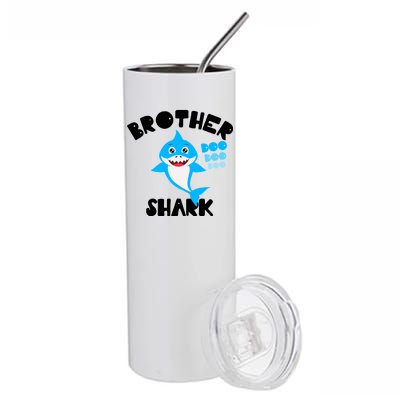 Brother Shark Doo Dpp Dpp Funny Stainless Steel Tumbler