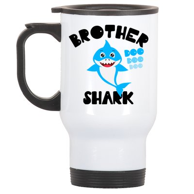 Brother Shark Doo Dpp Dpp Funny Stainless Steel Travel Mug