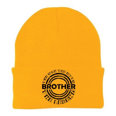 Brother The Man The Myth The Legend Knit Cap Winter Beanie