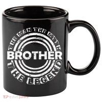 Brother The Man The Myth The Legend 11oz C Handle Ceramic Mug