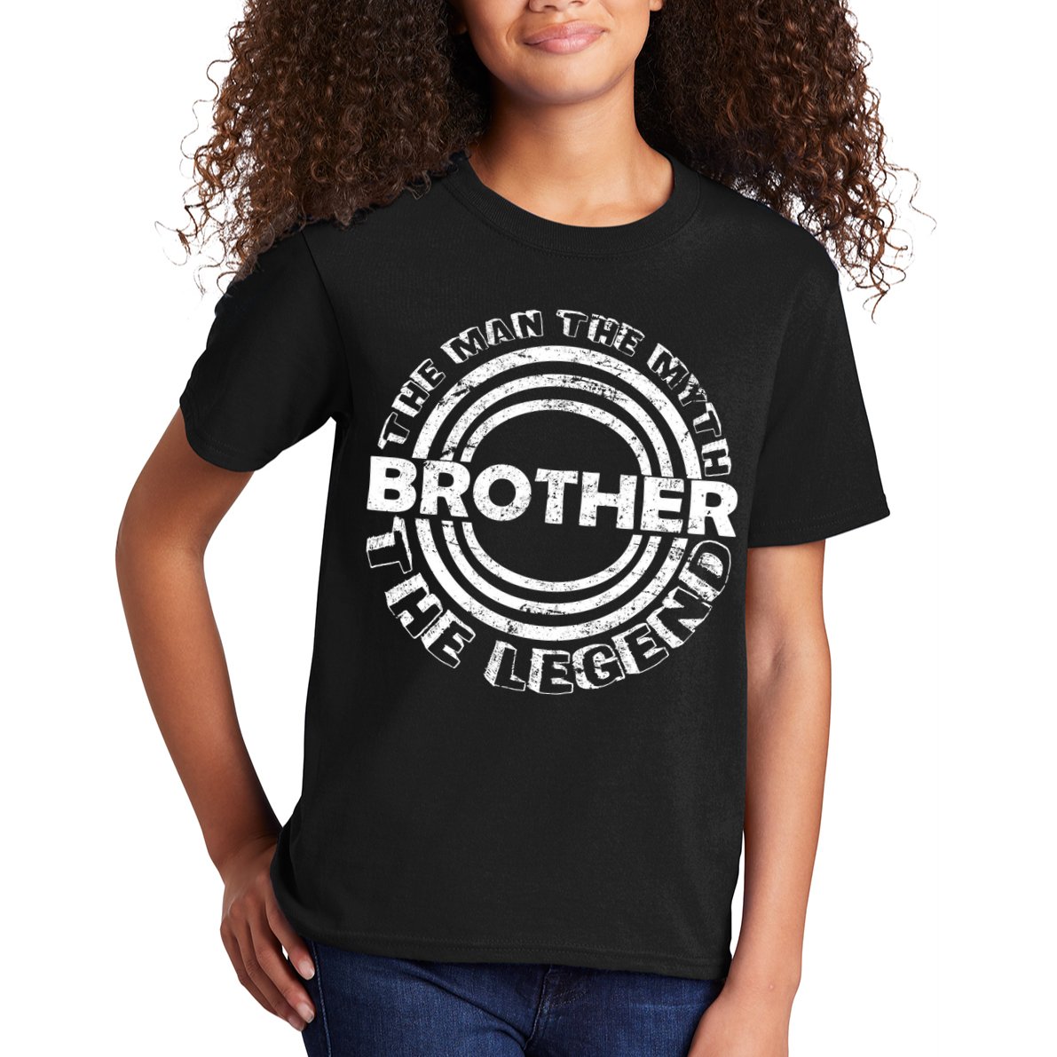 Brother The Man The Myth The Legend Kids T-Shirt