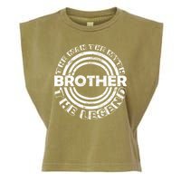 Brother The Man The Myth The Legend Garment-Dyed Women's Muscle Tee