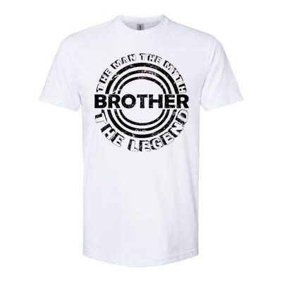 Brother The Man The Myth The Legend Softstyle® CVC T-Shirt