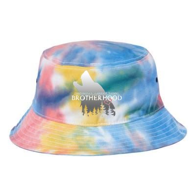 Brotherhood Compassionate Leadership Training Wolf  Tie Dye Newport Bucket Hat