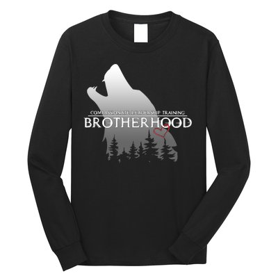 Brotherhood Compassionate Leadership Training Wolf  Long Sleeve Shirt