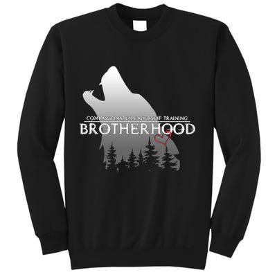 Brotherhood Compassionate Leadership Training Wolf  Sweatshirt