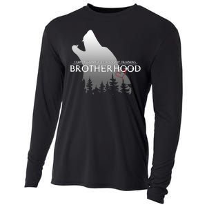 Brotherhood Compassionate Leadership Training Wolf  Cooling Performance Long Sleeve Crew