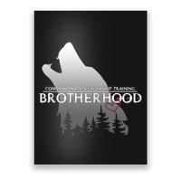 Brotherhood Compassionate Leadership Training Wolf  Poster