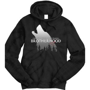 Brotherhood Compassionate Leadership Training Wolf  Tie Dye Hoodie