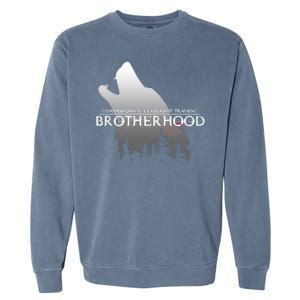 Brotherhood Compassionate Leadership Training Wolf  Garment-Dyed Sweatshirt