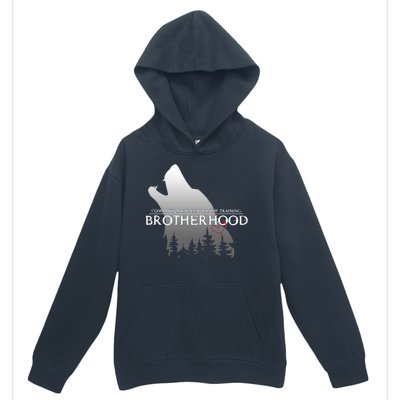 Brotherhood Compassionate Leadership Training Wolf  Urban Pullover Hoodie