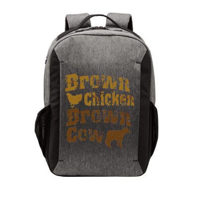 Brown Chicken Brown Cow Vector Backpack