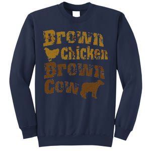 Brown Chicken Brown Cow Sweatshirt