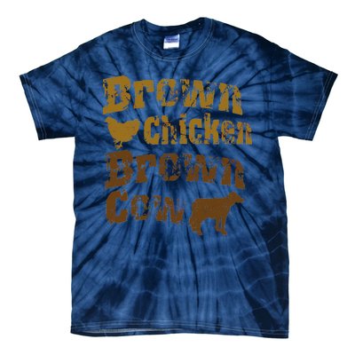 Brown Chicken Brown Cow Tie-Dye T-Shirt