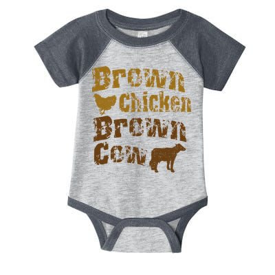 Brown Chicken Brown Cow Infant Baby Jersey Bodysuit