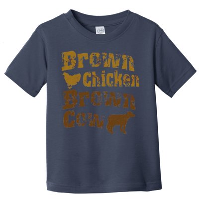 Brown Chicken Brown Cow Toddler T-Shirt