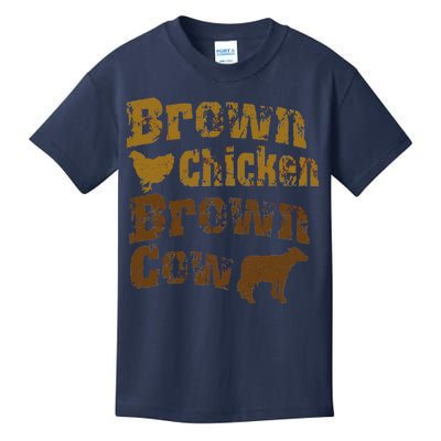 Brown Chicken Brown Cow Kids T-Shirt