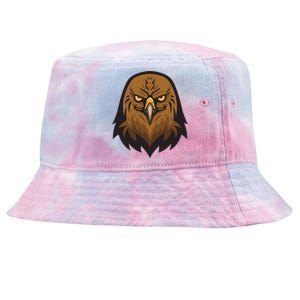 Brown Eagle Tie-Dyed Bucket Hat