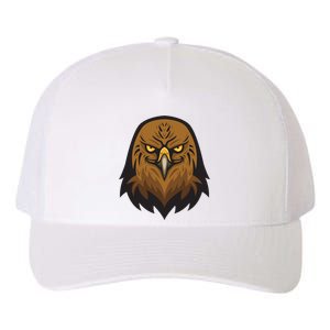 Brown Eagle Yupoong Adult 5-Panel Trucker Hat