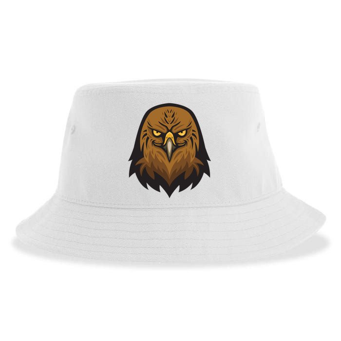 Brown Eagle Sustainable Bucket Hat