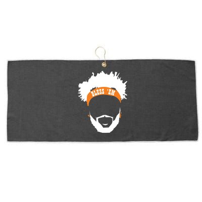 Browns Bless 'Em Large Microfiber Waffle Golf Towel