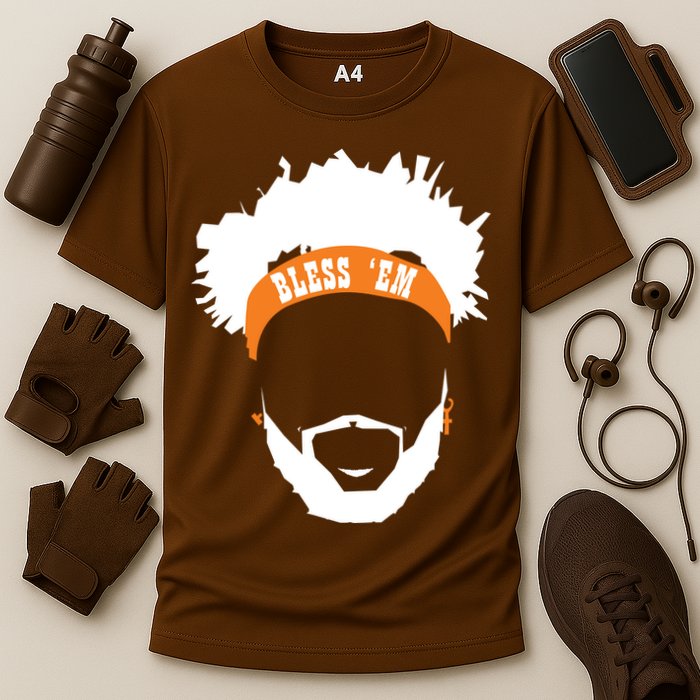 Browns Bless 'Em Cooling Performance Crew T-Shirt