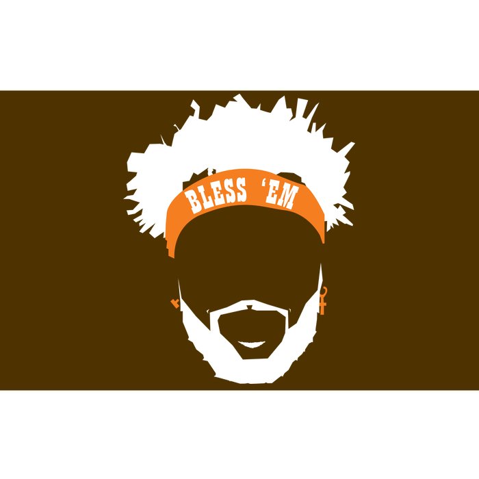 Browns Bless 'Em Bumper Sticker