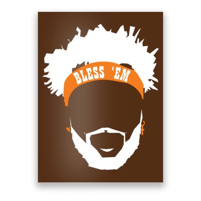 Browns Bless 'Em Poster