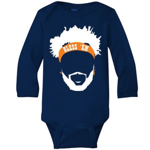 Browns Bless 'Em Baby Long Sleeve Bodysuit