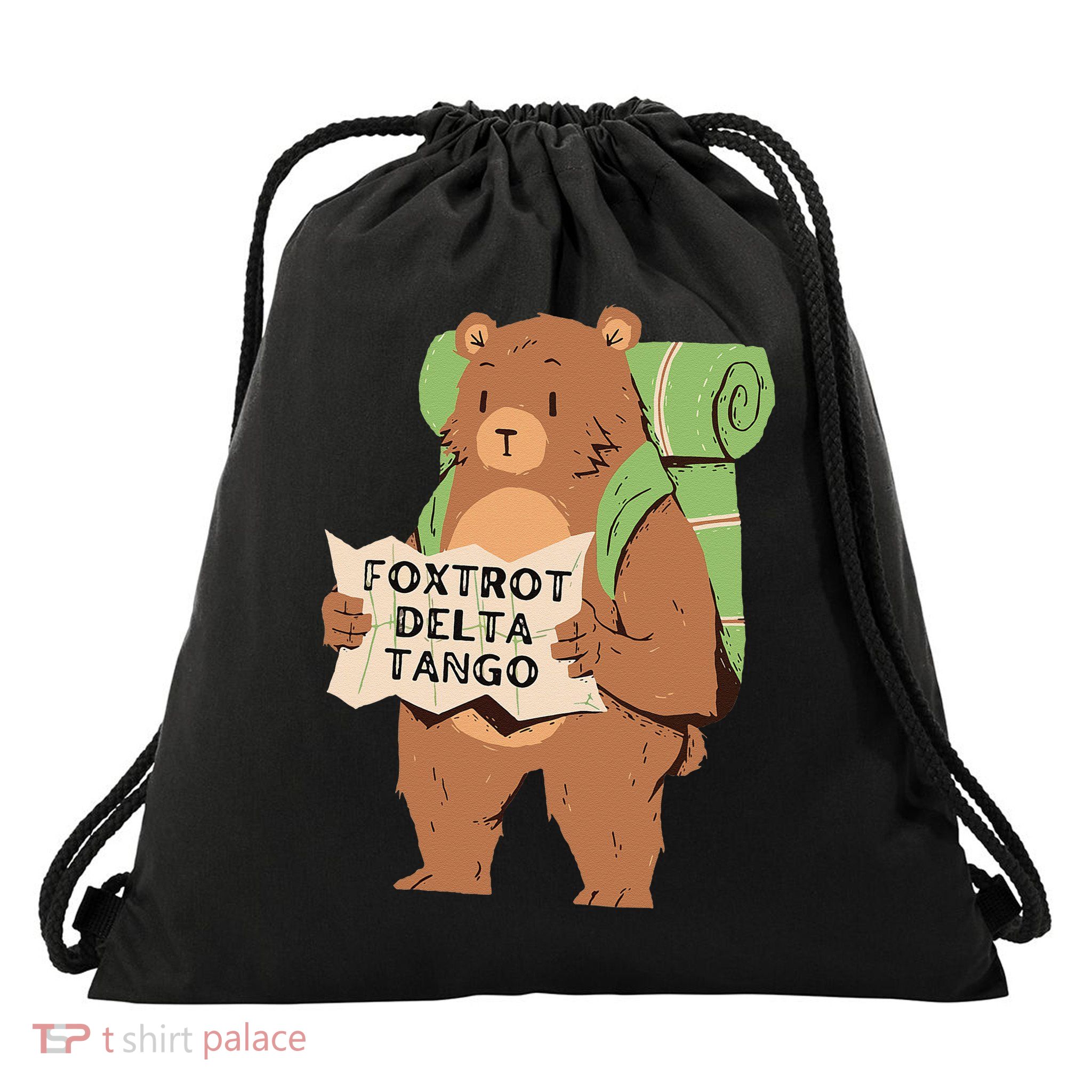 Bear Resists Protect Our Parks Parks Not Profits Drawstring Bag