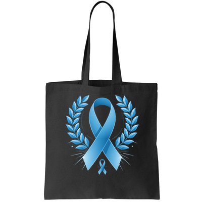 Blue Ribbon Prostate Cancer Awareness Survivor Bag