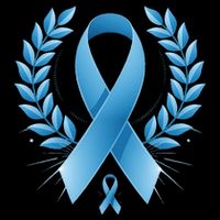 Blue Ribbon Prostate Cancer Awareness Survivor Premium T-Shirt