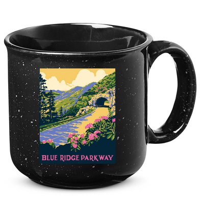 Blue Ridge Parkway 15oz Campfire Ceramic Mug