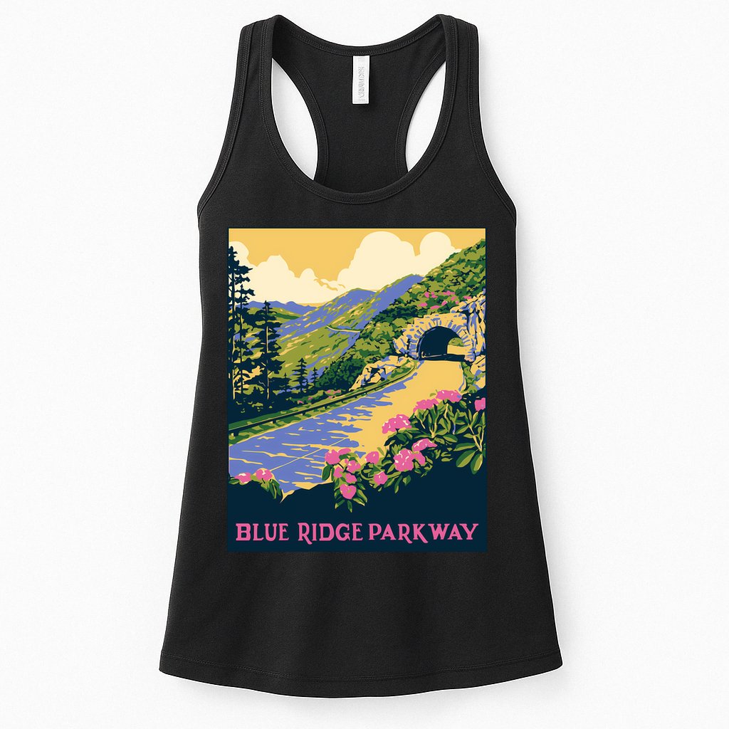 Blue Ridge Parkway Womens Tank Top