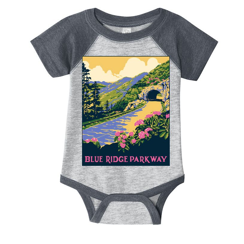 Blue Ridge Parkway Infant Baby Jersey Bodysuit