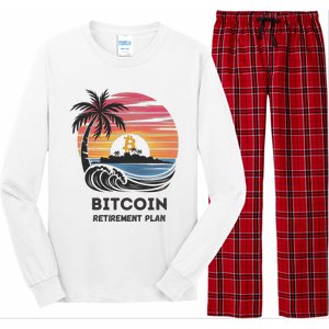 Bitcoin Retirement Plan Btc Crypto Trading Cryptocurrency Long Sleeve Pajama Set