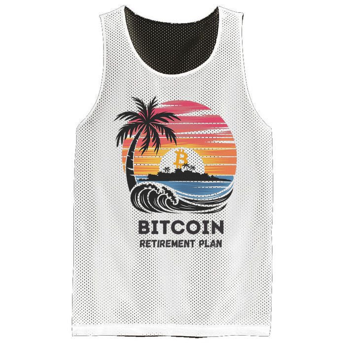 Bitcoin Retirement Plan Btc Crypto Trading Cryptocurrency Mesh Reversible Basketball Jersey Tank