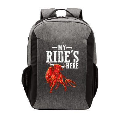 Bull Riding PBR Rodeo Bull Riders For Western Ranch Cowboys Vector Backpack