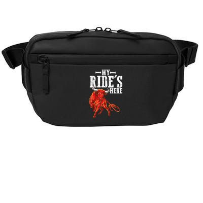 Bull Riding PBR Rodeo Bull Riders For Western Ranch Cowboys Crossbody Pack