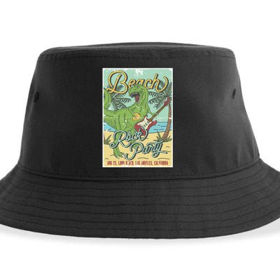 Beach Rock Party Sustainable Bucket Hat