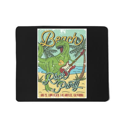 Beach Rock Party Mousepad