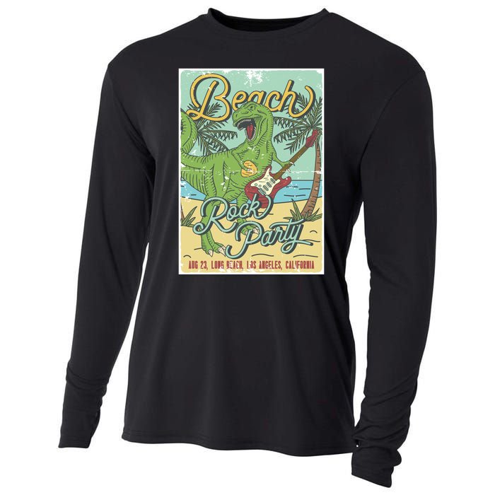 Beach Rock Party Cooling Performance Long Sleeve Crew