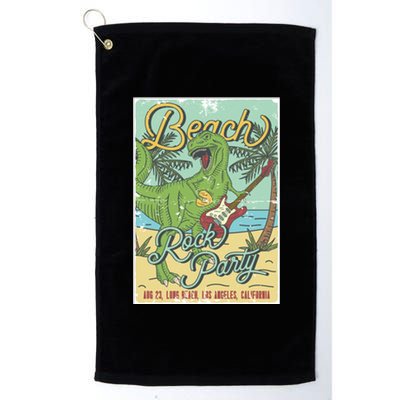 Beach Rock Party Platinum Collection Golf Towel