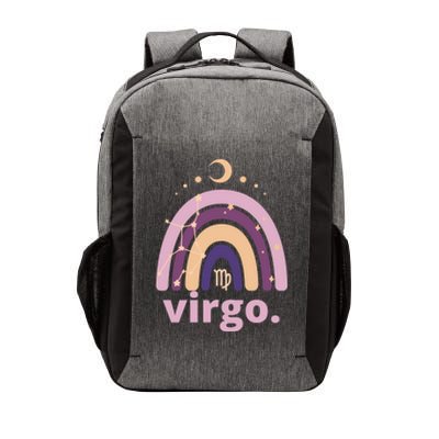 Boho Rainbow Pink Virgo Zodiac Sign Horoscope Birthday Gift Vector Backpack